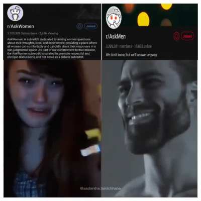 Chad Reddit