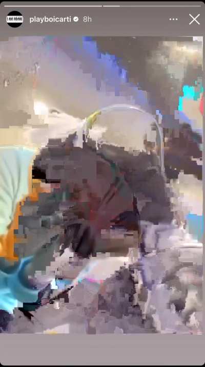 Carti posted the 7mile popstar and Dugg on his story