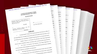 Trump sues IRS, Treasury Department for $10 billion dollars over leaked tax records