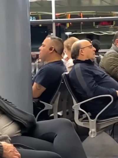 Airports sleep be hitting different Ong.