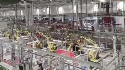 Tesla China Model 3 Production Timelapse