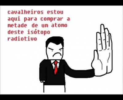 Oh não, é o Césio Russoumano 😳😳