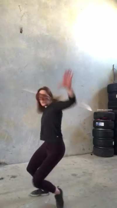 She got the skills to kill!