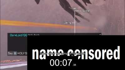 Wraith TTV solo jump speedrun (00:25.11) Also sorry for shitty censoring.
