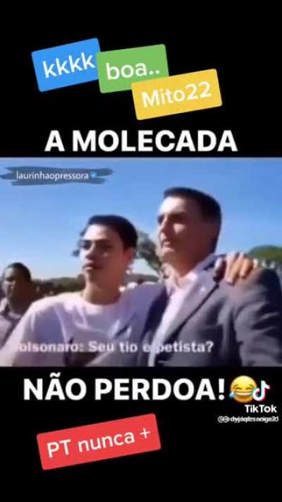 Kkkk mu?qui?nha? É bironiro 2022 ou nao é ?