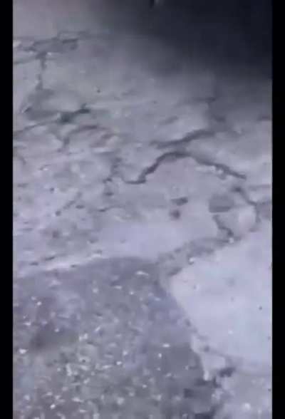 Man took it like a champ