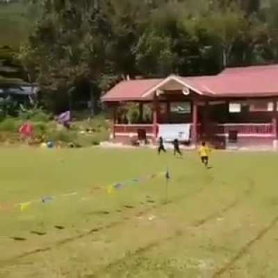 He is little confused , but he got the spirit