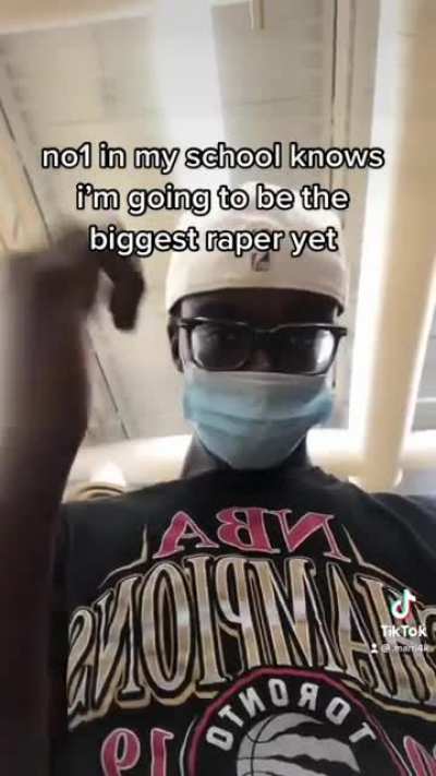 I think he meant to say “rapper”