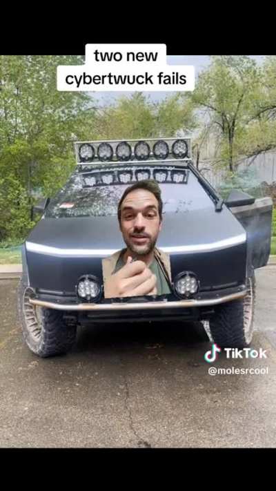 Another new cybertruck flaw