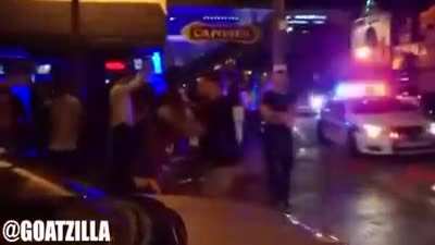 Bouncer taming an 