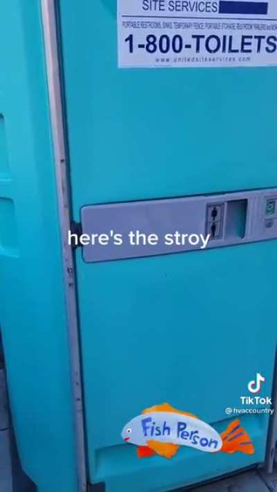 On the shitter