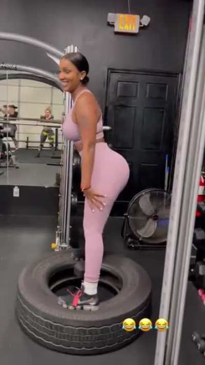 Bernice @ gym