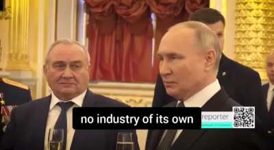 RU POV: Putin says that Ukraine has nothing of its own and therefore Ukraine has no future 