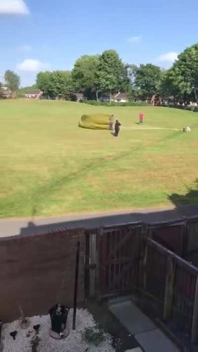 HMC, I will strap myself in a parachute on a windy day