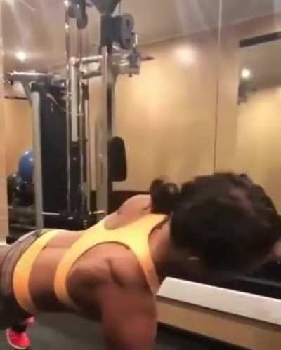 Alicia Vikander (preparing for Tomb Raider)