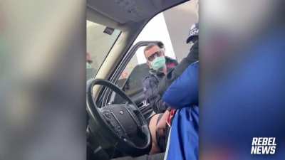 To arrest a man