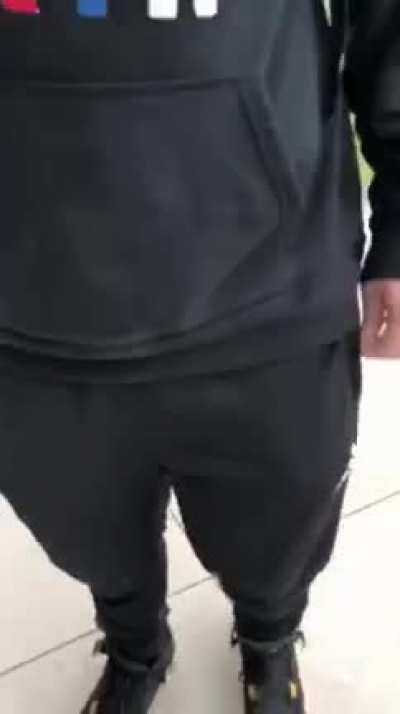 This bully's reaction when confronted for bullying a mentally disabled kid.