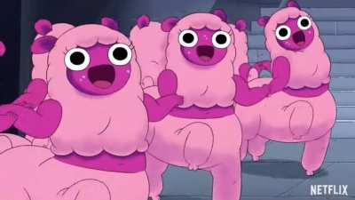 Look at them go