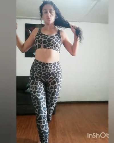 my mom dancing