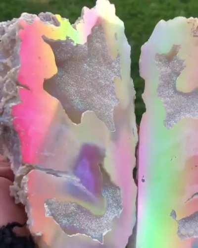 Aura agatized coral