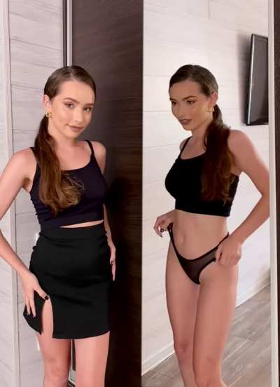 Would you like to undress me yourself or do you like to see how I undress?