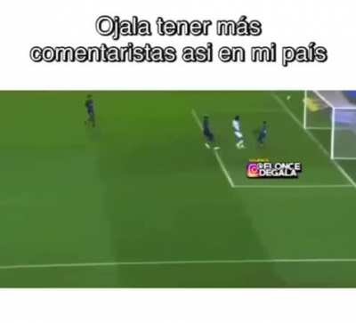 Asi si veria yo los partidos de fut!