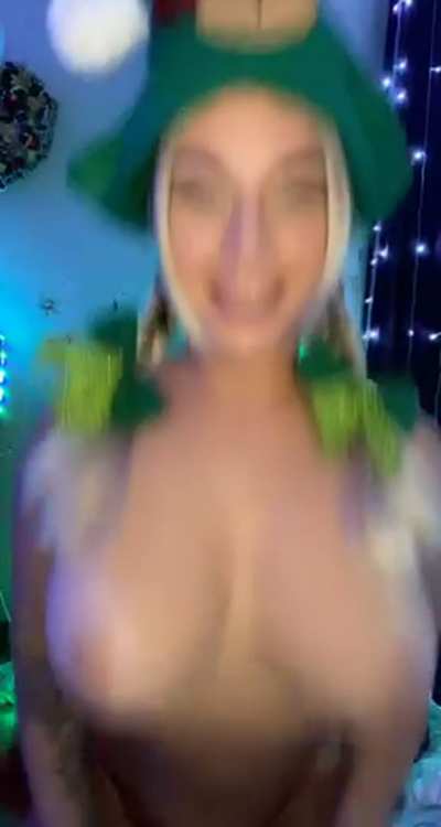 I lost my bra. Will you come to support my appetizing tits?