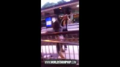 train dispute
