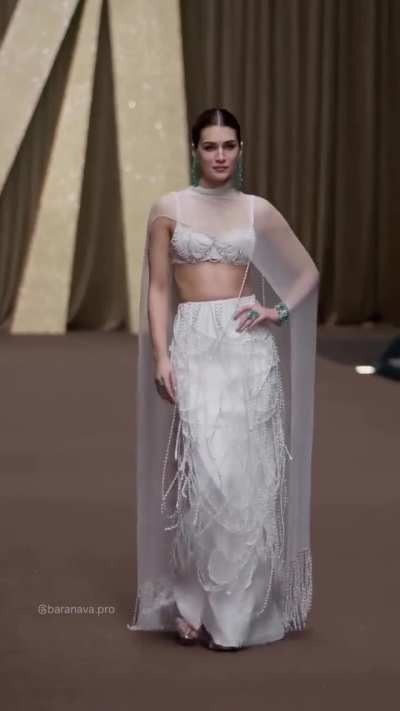 Kriti Sanon | Designed by Manish Malhotra | Dubai Fashion Week | 2026.