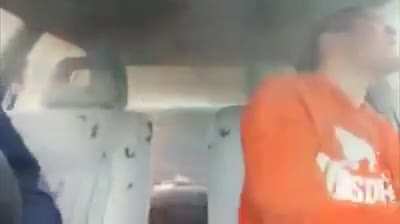 'Hey, let's light a fire in the car'