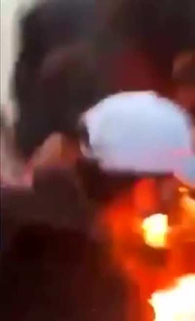 Arsonist feels the heat