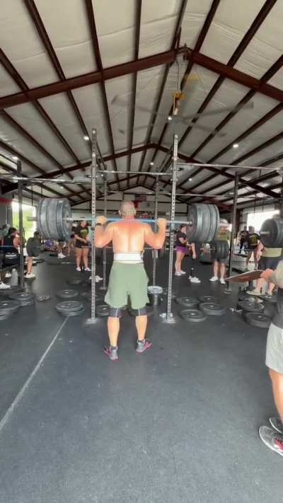 Did my first comp today (and crushed my squat PR)