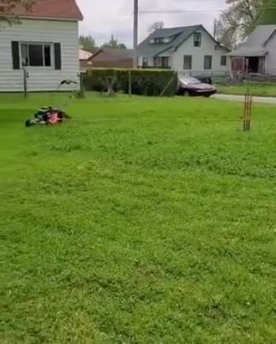 Work smart, not hard! Or not at all like this dude