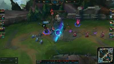 3 HP Shaco vs Yasuo