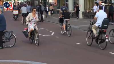 A busy morning in the Netherlands..