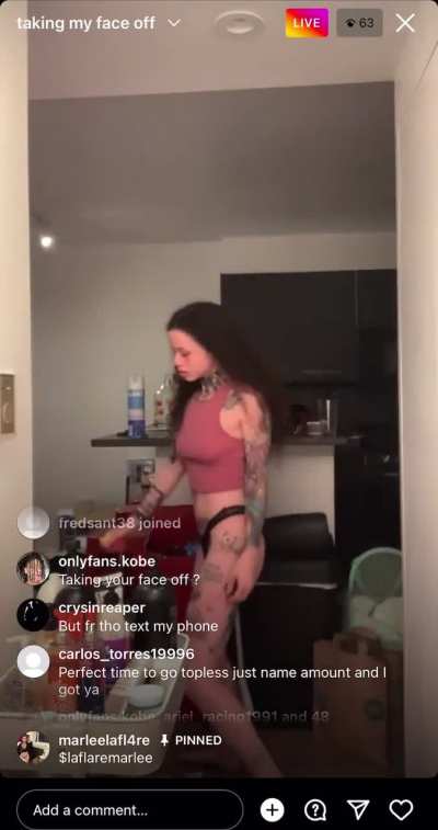 Marle<wbr>elafl<wbr>are’s Sexy Ass Body On IG Live 🥵