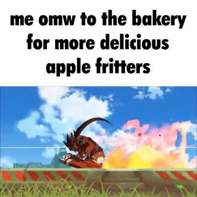 Sol Badguy more like Apple Fritterguy
