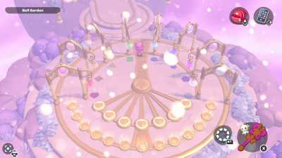 I don’t know if this has been done before but I’ve been playing songs at the bell garden ✨🩷