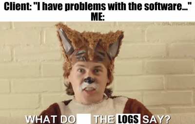 Gimme the logs!