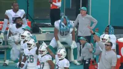 Zach Sieler Mic'd up vs the Panthers