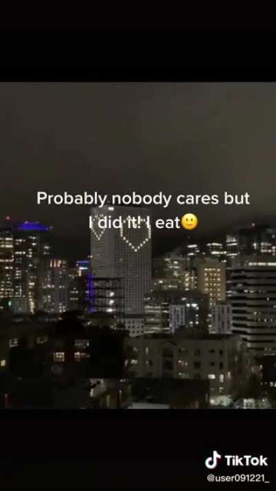 I eat