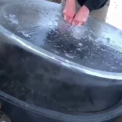 This big block of ice