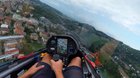 Landing a Glider like a fighter jet during a rain storm