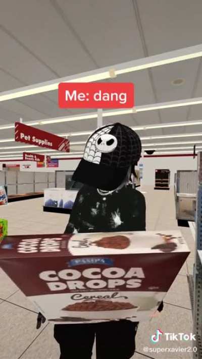 Then the mother yells at a employee that you stole her grocery..