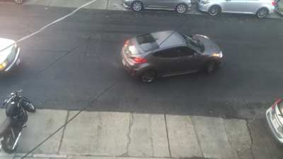 My previous downstairs neighbor would leave every morning like this. I never understood why.