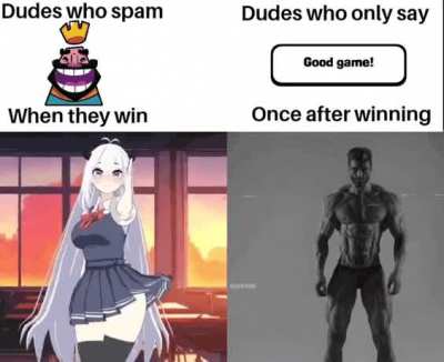 Clash Royale kinga laughing spammer