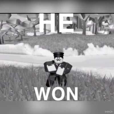 When he win