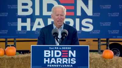 BIDEN: “I’ll lead an effective strategy to mobilize trunalimunumaprzure.”