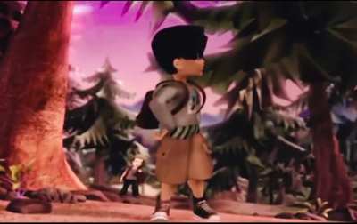 “You’re standing in poison ivy!”