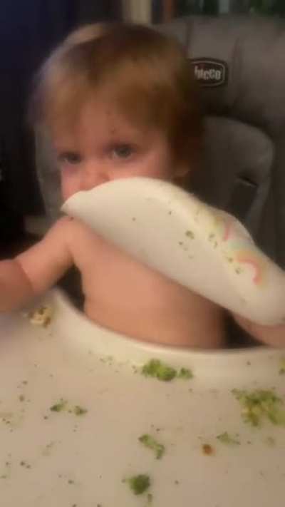 Feeding trough.